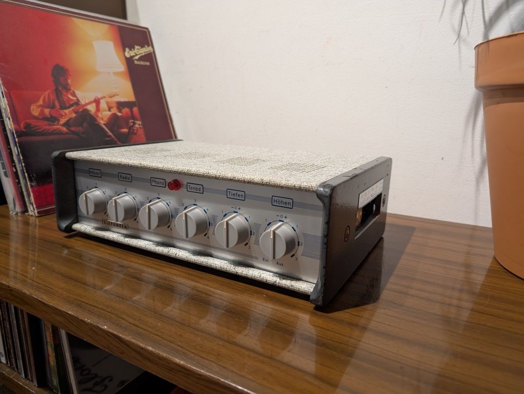 Telefunken LVM30 wzmacniacz lampowy, 30Wat, 1963 rok UNIKAT