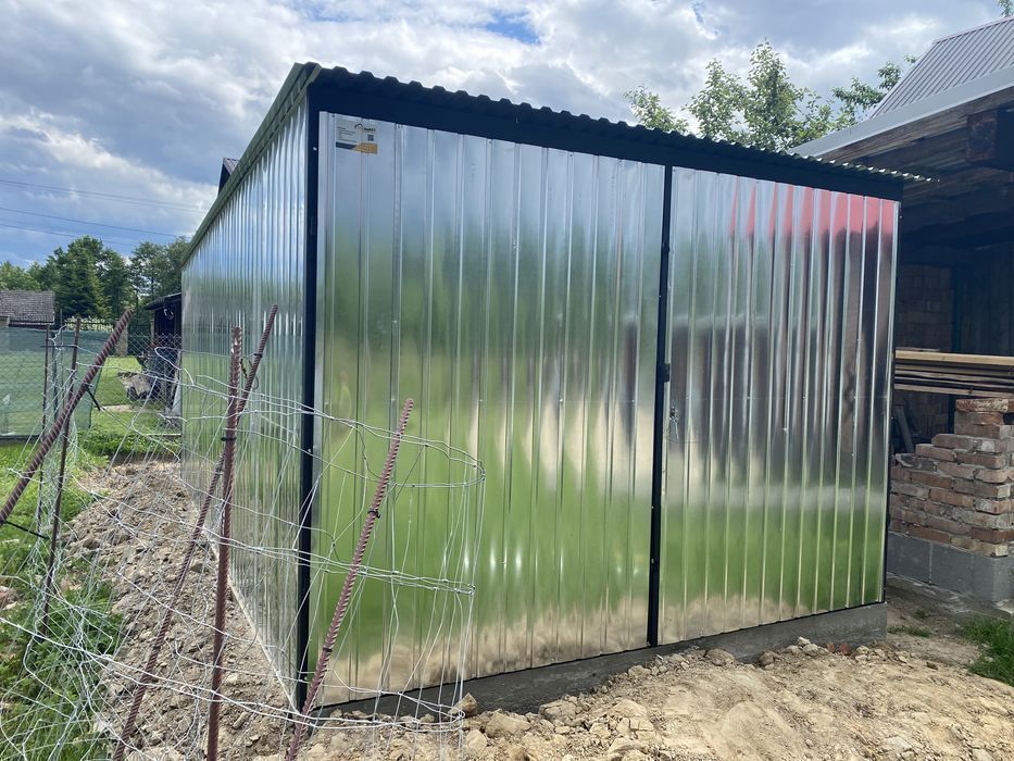 Garaże Blaszaki garaż blaszany 3x5 Tanie garaże blaszane Producent