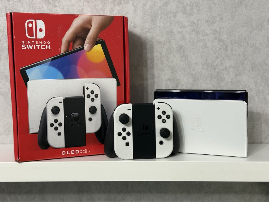 Nintendo Switch OLED • Ідеальний стан • Повний комплект