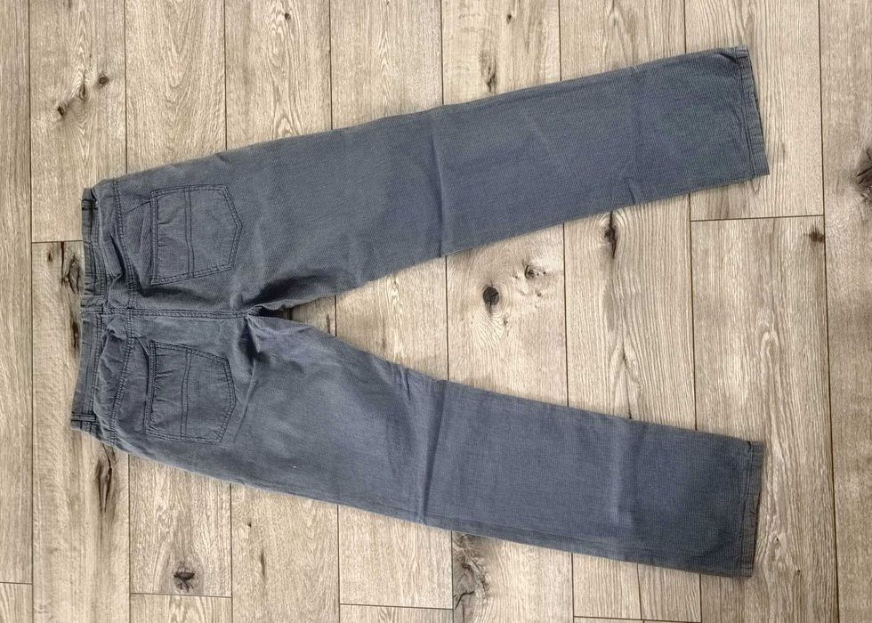 HOUSE spodnie materiałowe XXL szare w kratkę