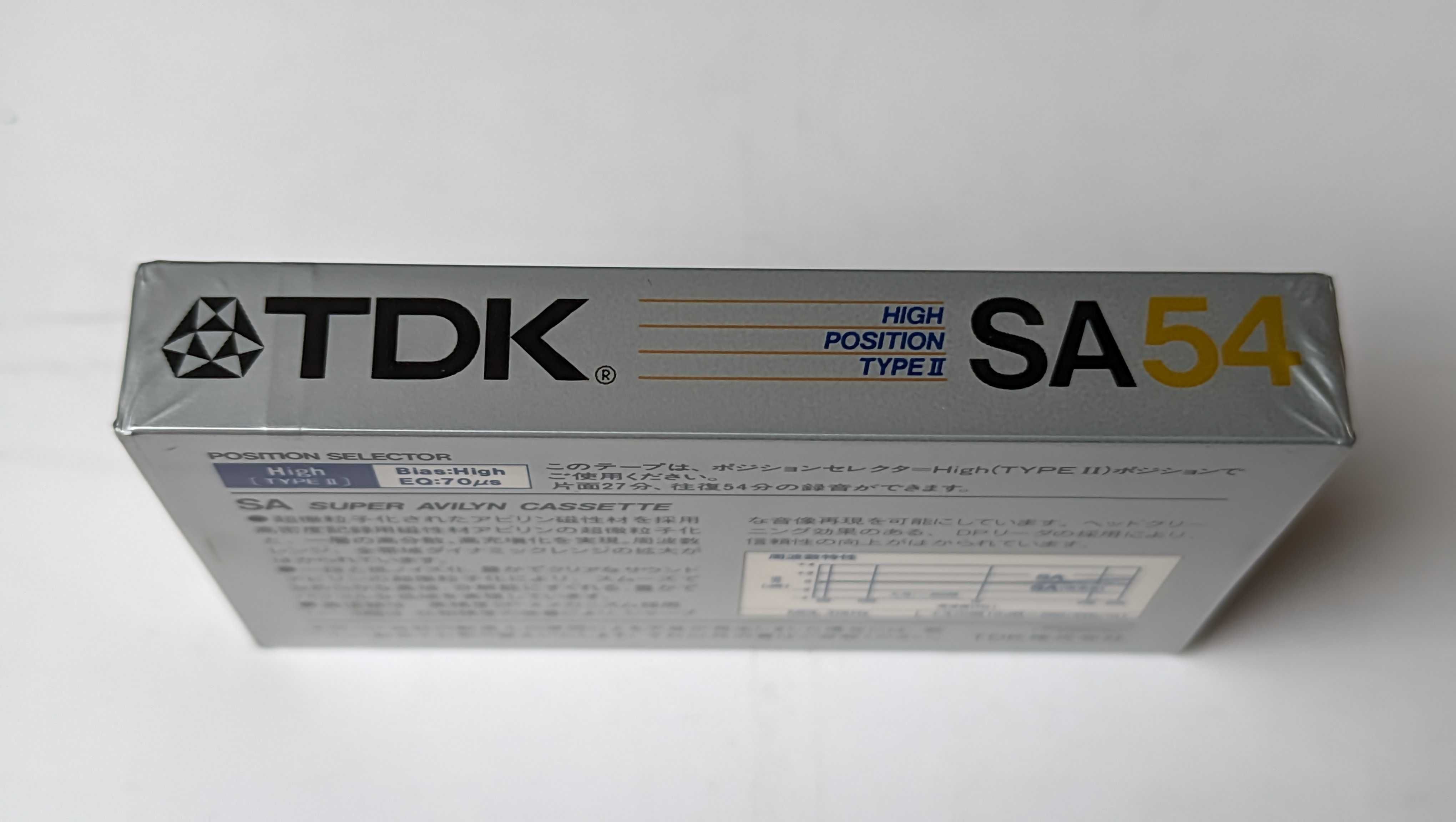 TDK SA 54 1985r.- Japan 1szt