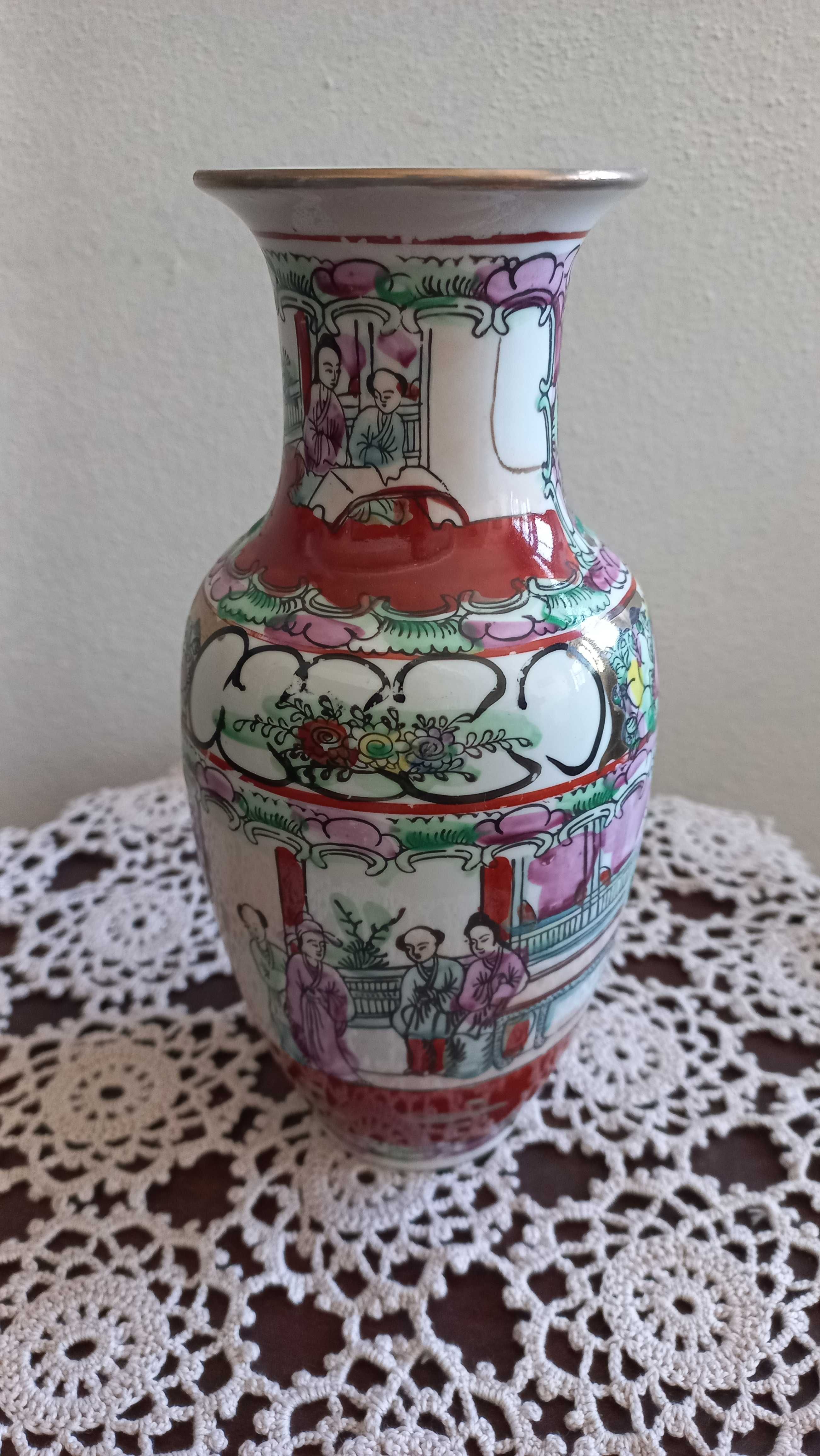 Jarra de decoração chinesa