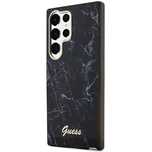 Etui Guess Marble Collection Na Samsung Galaxy S23 Ultra - Czarne