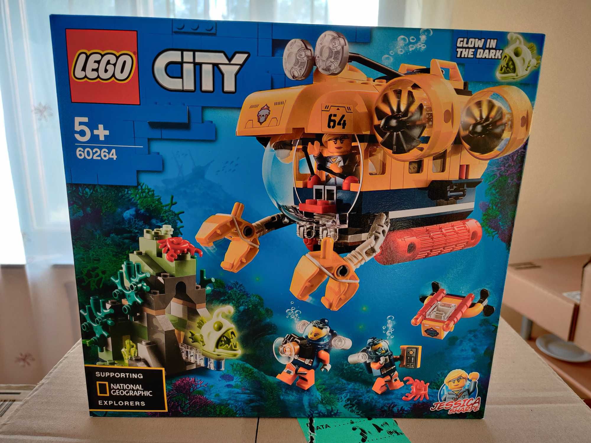 LEGO 60264 City - Łódź podwodna badaczy oceanu Nowe Rzeszów