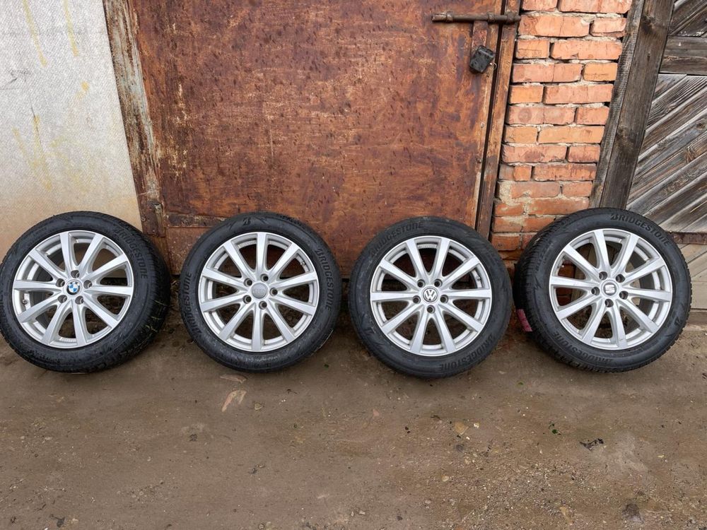 Кола volkswagen/audi/skoda/seat/BMW/mersedes 5/112 r17