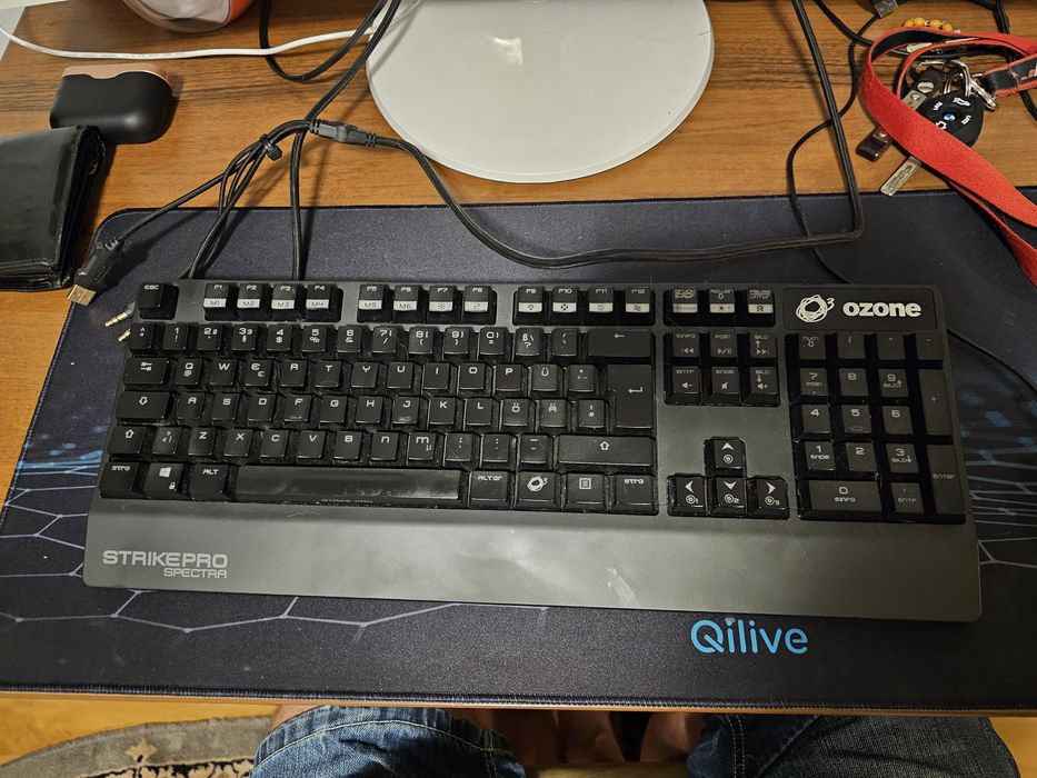 Klawiatura mechaniczna Ozone Strike Pro Spectra Rgb Mx Red