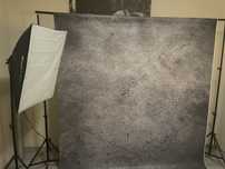 Tlo fotograficzne statywy i lampa