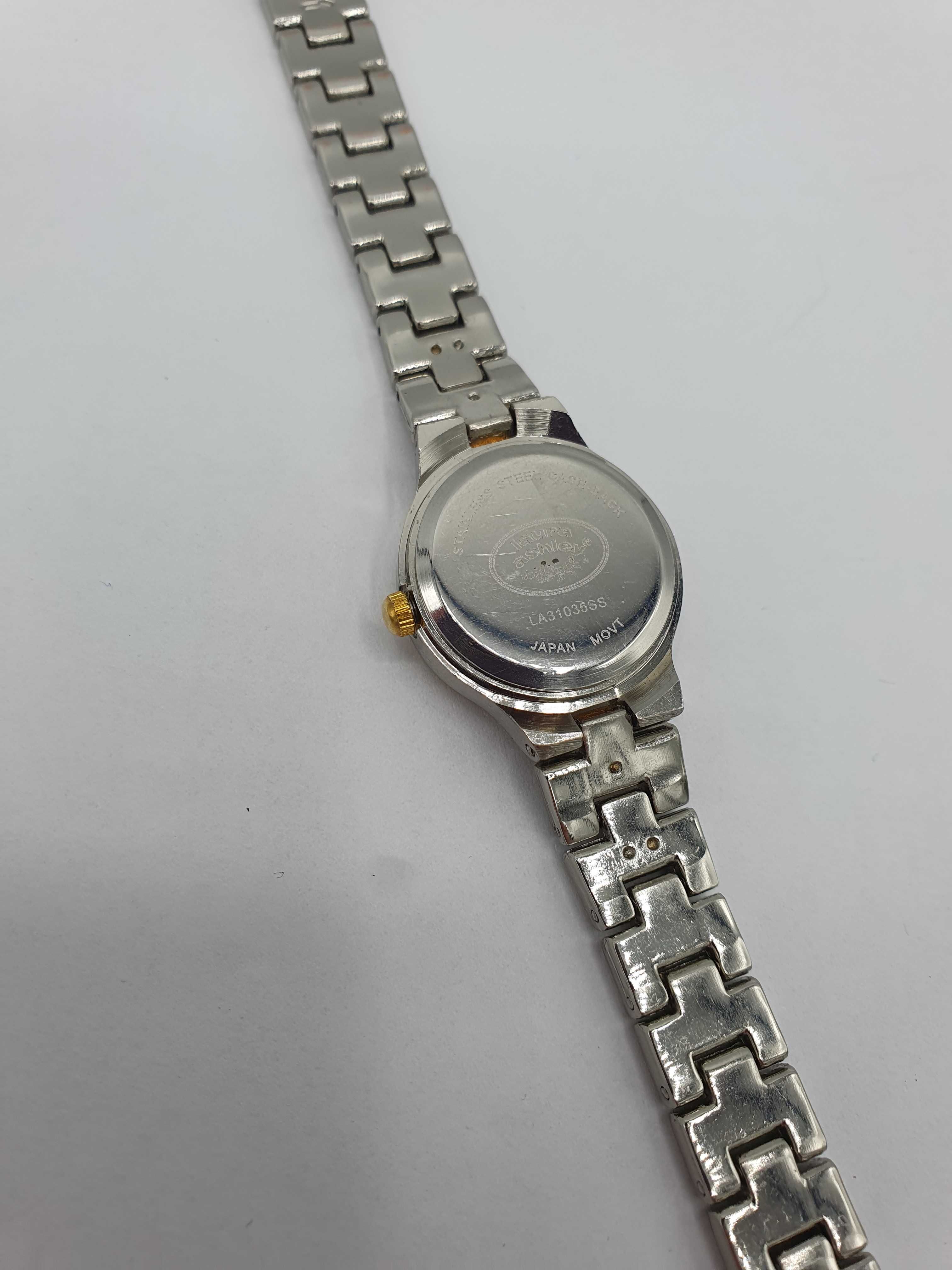 Zegarek damski Laura Ashley z cyrkoniami