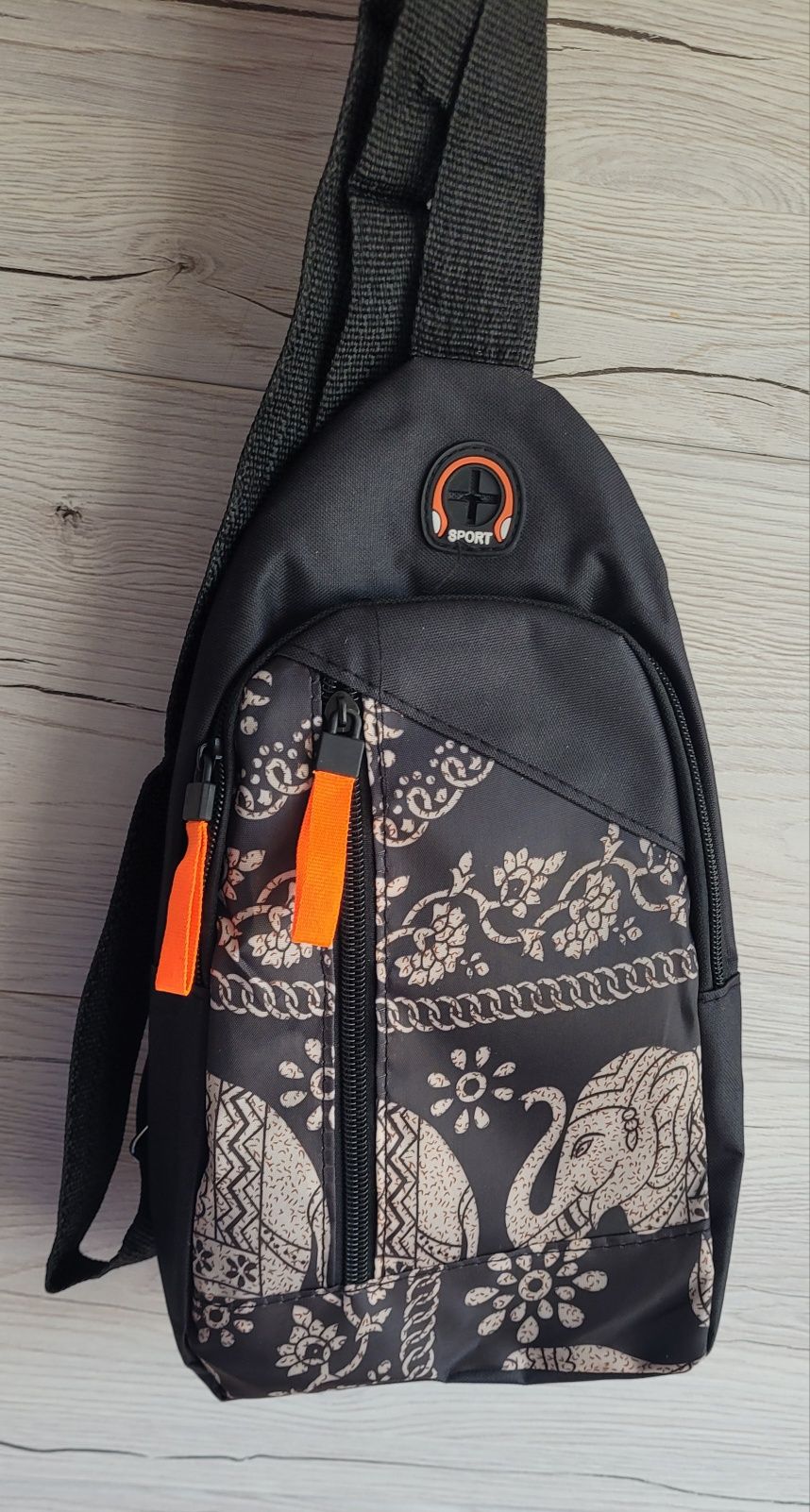 Plecak Torba na ramię klatkę piersiową Boho Etno