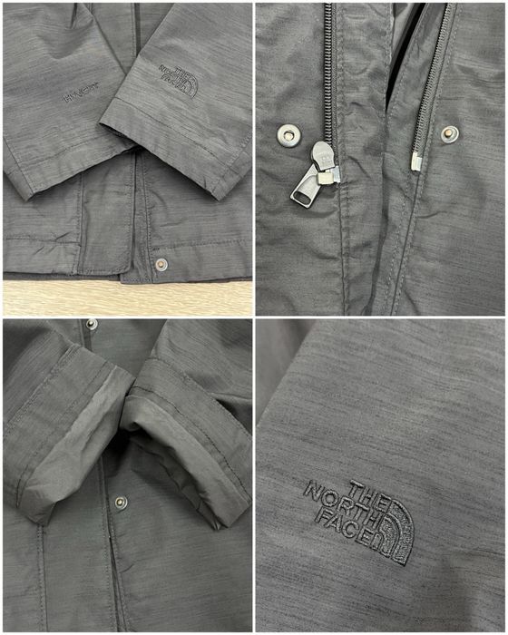 The north face L XL чорна демі куртка вівтрівка дощовик трекінгова