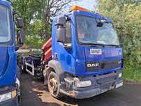 DAF LF55 2003r Hakowiec + HDS / Żuraw Faktura VAT