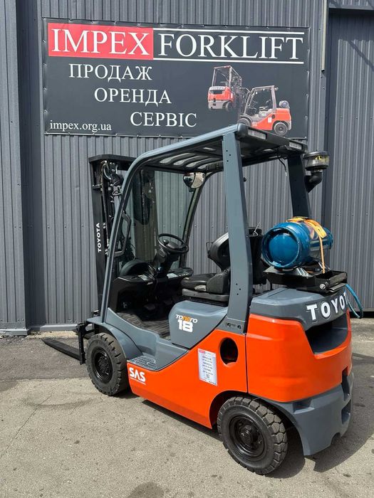 Навантажувач газовий TOYOTA 02-8FGF18, 2021 рік, погрузчик Тойота