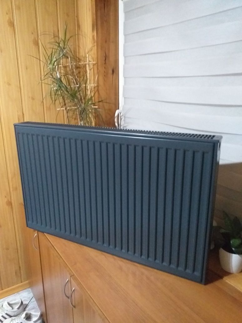 Grzejniki 120x60 oraz 100x60cm Antracytowe