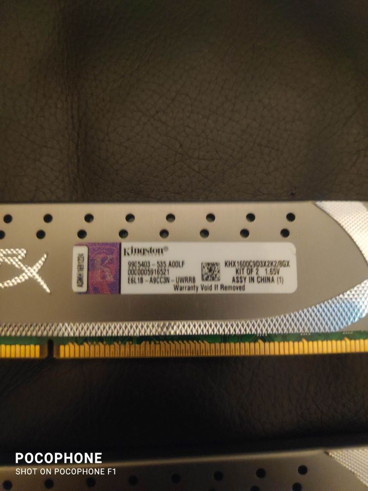 DDR3 RAM 8 GB Hyper X Kingston