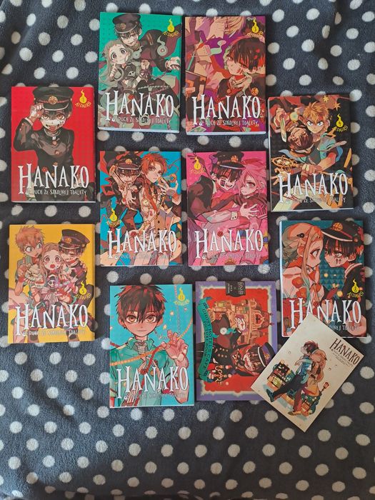 Hanako, duch ze szkolnej toalety 1-8, 11 i booklet