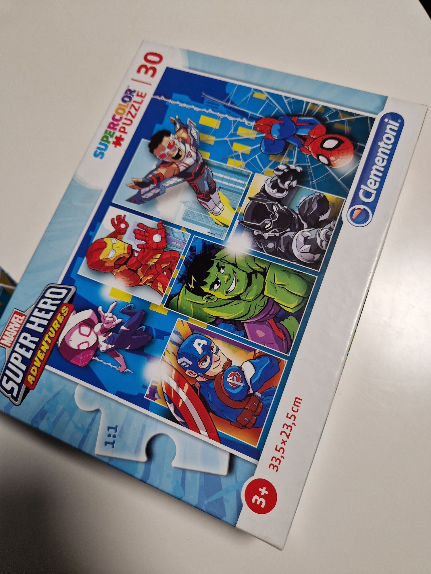 Puzzle trefl, clementoni 3+ Spider-Man, super hero, Dory