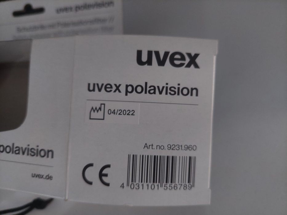 Okulary sportowe ochronne Uvex UV polaryzacyjne polavision 9231.960