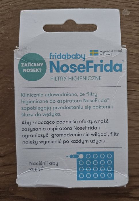 20 szt filtry higieniczne do Fridy