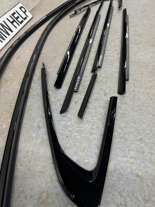 Shadow High БМВ 2 М235 Ф44 Gran Coupe Шадов Лайн Молдинг Кузова Двери