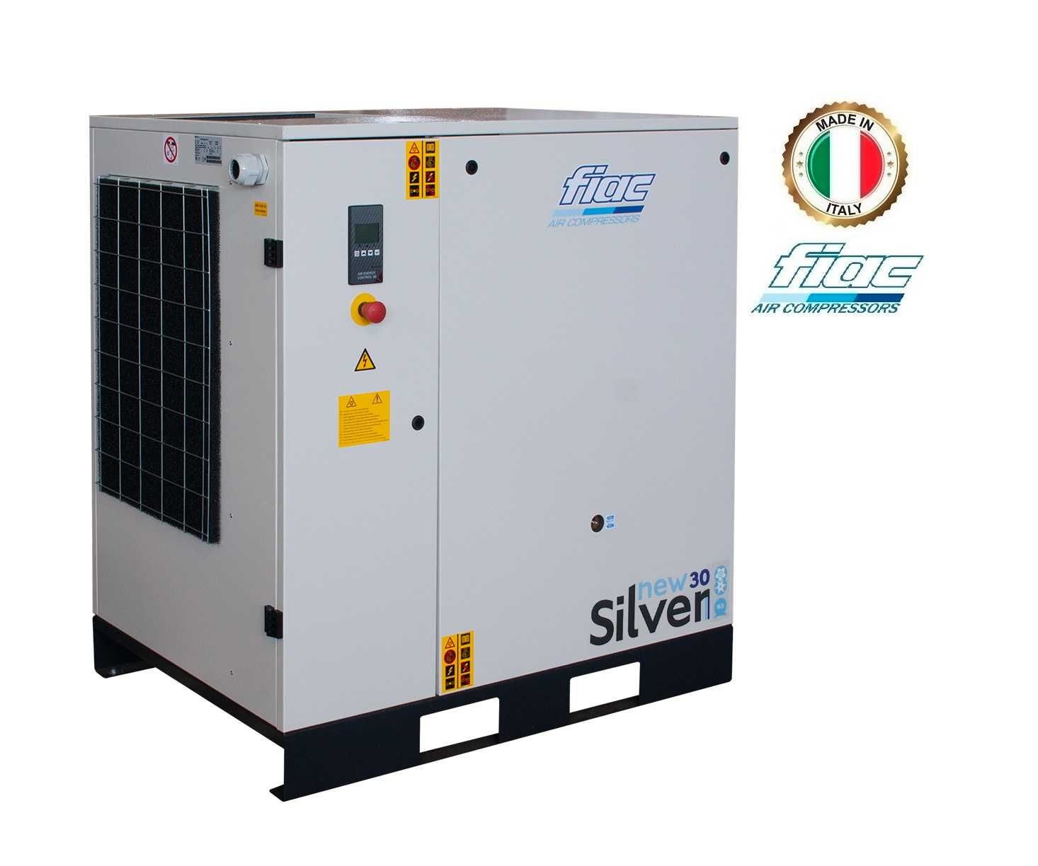 Kompresor Śrubowy 3090 L/min Fiac New Silver 30 22 kw