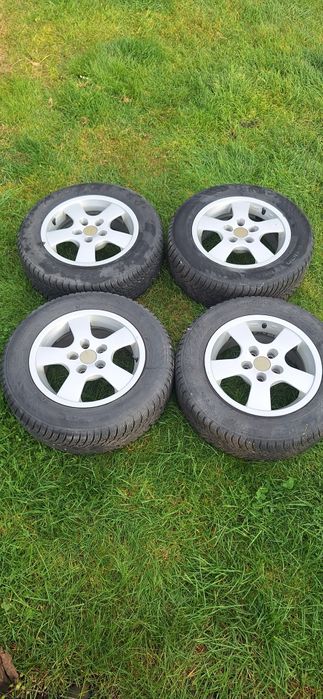 Alufelgi z oponami zimowymi!!! Rozstaw 5x110 195/65 r.15