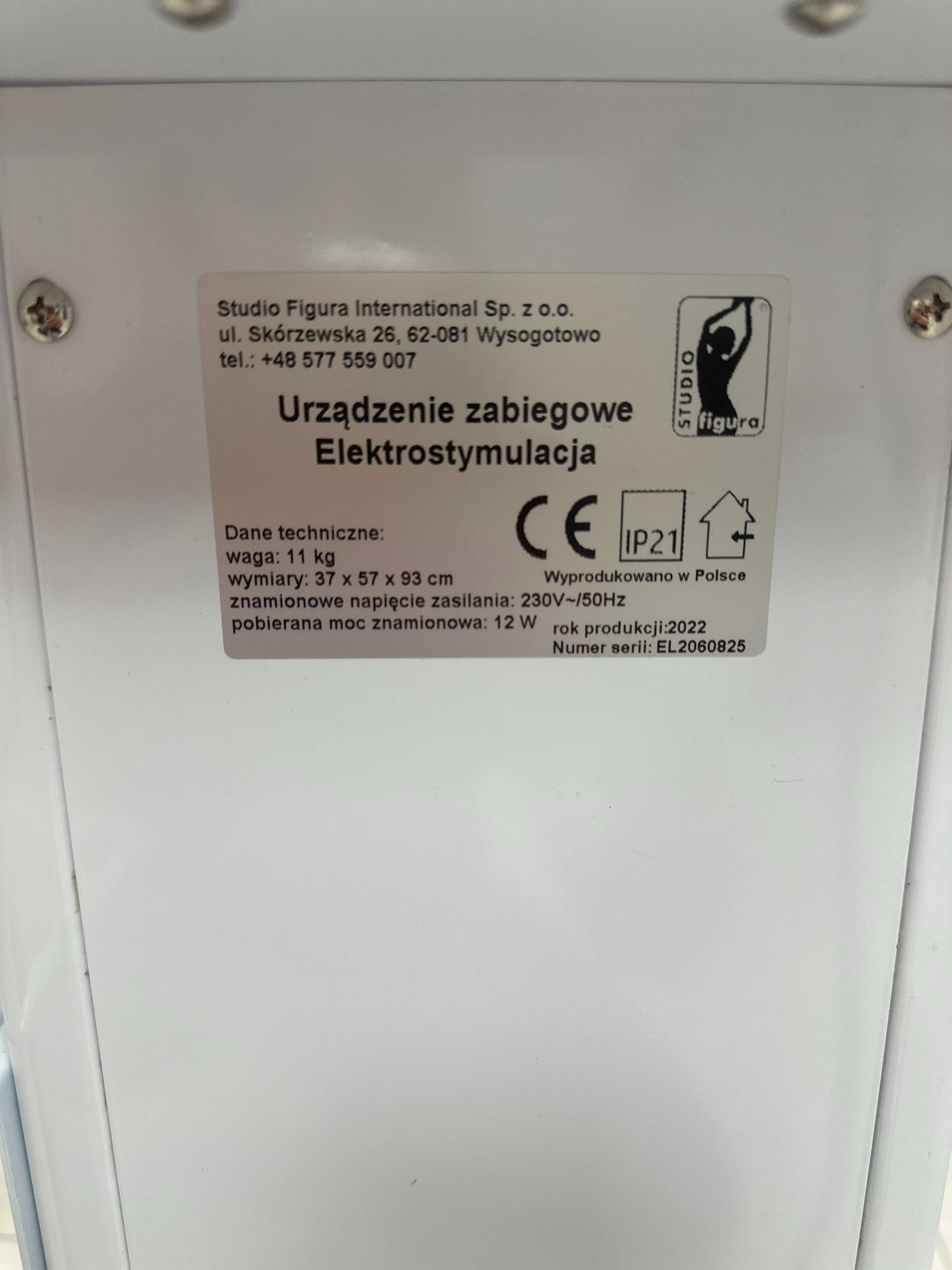 Elektrostymulacja Studio Figura – model 2022 | Stan idealny!