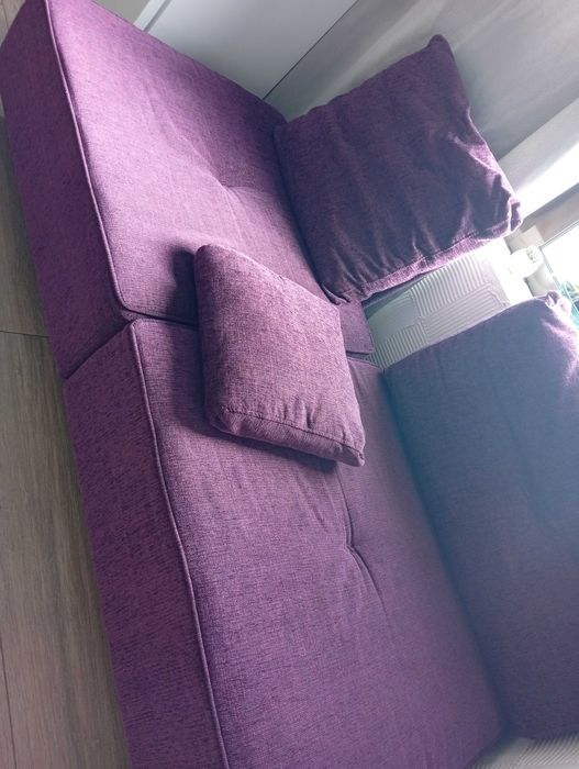 Sofá retrátil dois lugares