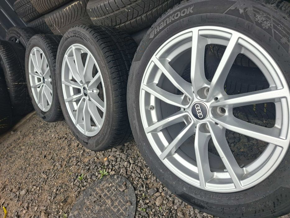 [K10] KOŁA ZIMOWE,ALUFELGI 17'' 5x112 AUDI A4 B7,B8,B9,A5,A6 C6+225/50