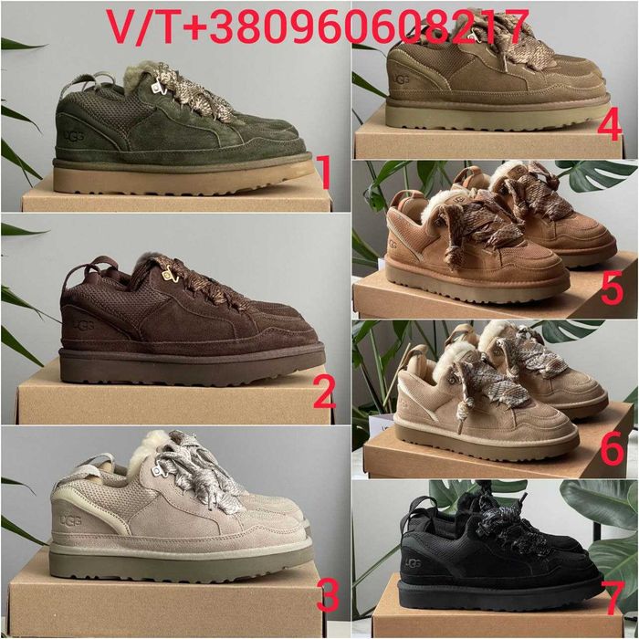 Зимові Жіночі UGG Lowmel Sneaker 36-41 (Оплата при отриманні)
