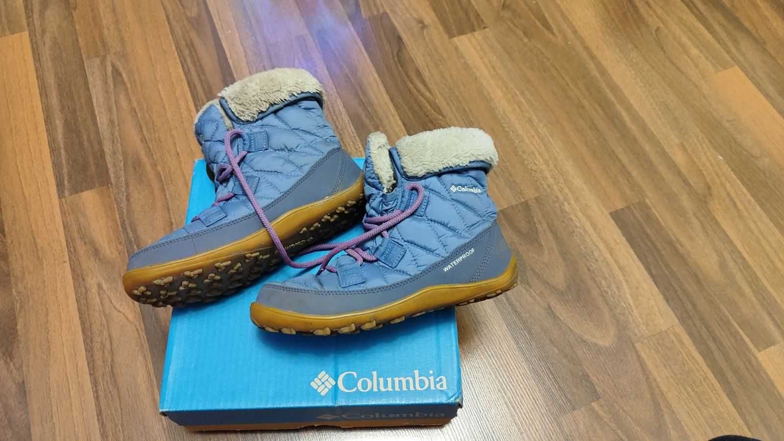 Columbia Youth Omni-Heat Waterproof BY1334 Полусапожки 35р. Коламбия