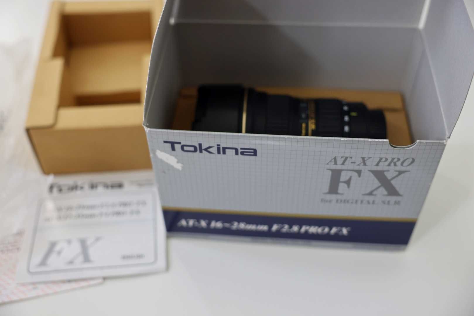 Tokina AT-X PRO FX 16~28mm Canon EOS Lente da câmara / Camera Lens