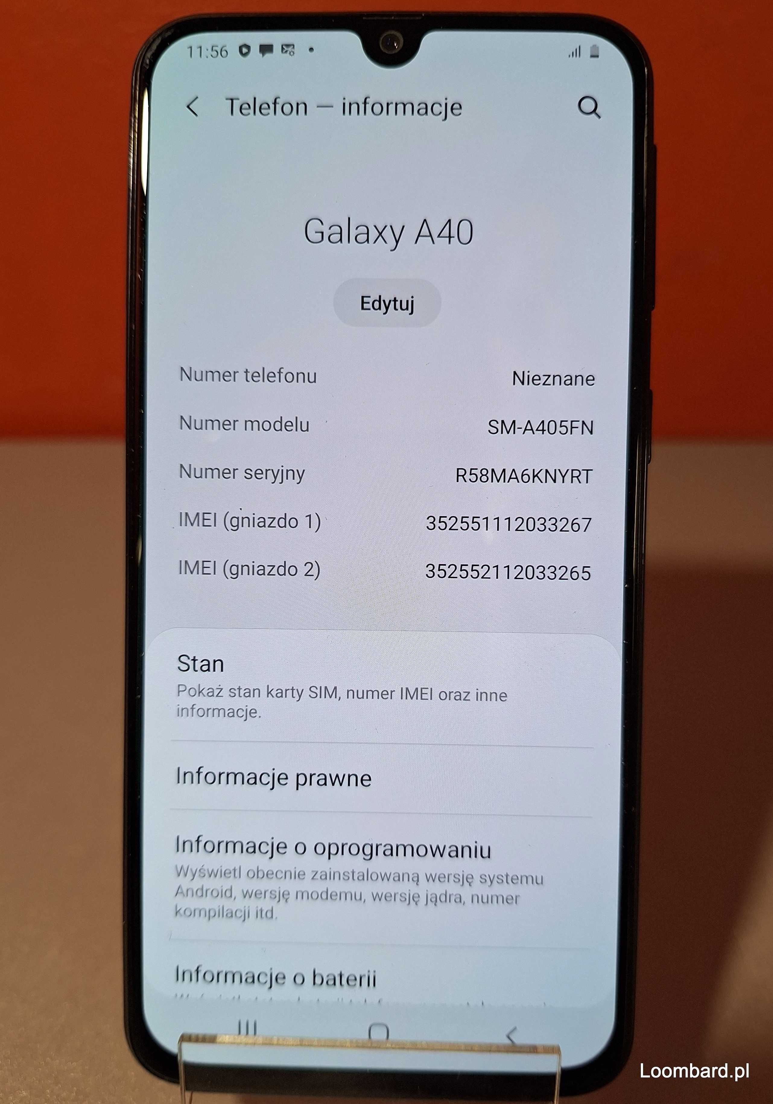 Telefon Samsung Galaxy a40