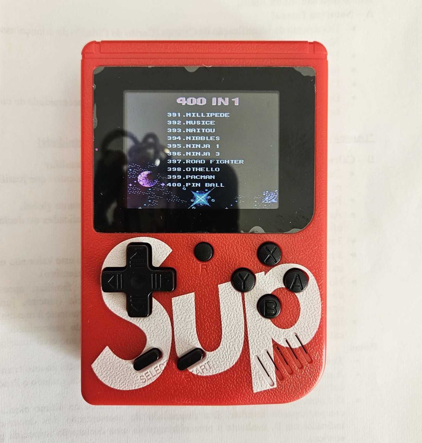 Consola de jogos retro portátil