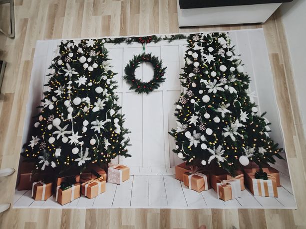 Tło fotograficzne Boże Narodzenie na sesję 150x220cm