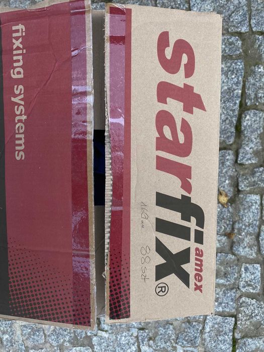 Kołki do styropianu Starfix LXK niebieskie, 160 mm, 88 szt