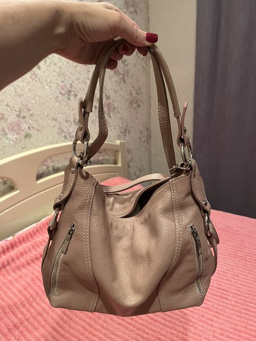 Сумка з натуральноі шкіри