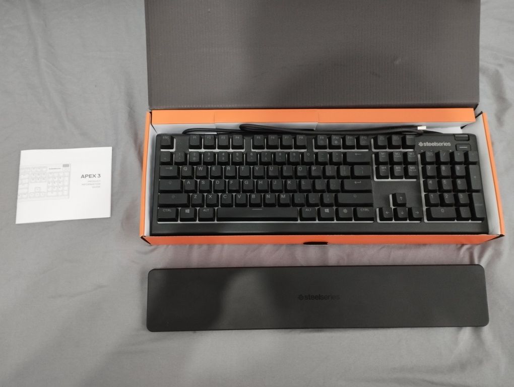 SteelSeries Apex 3 Klawiatura Gamingowa Stan Bardzo Dobry