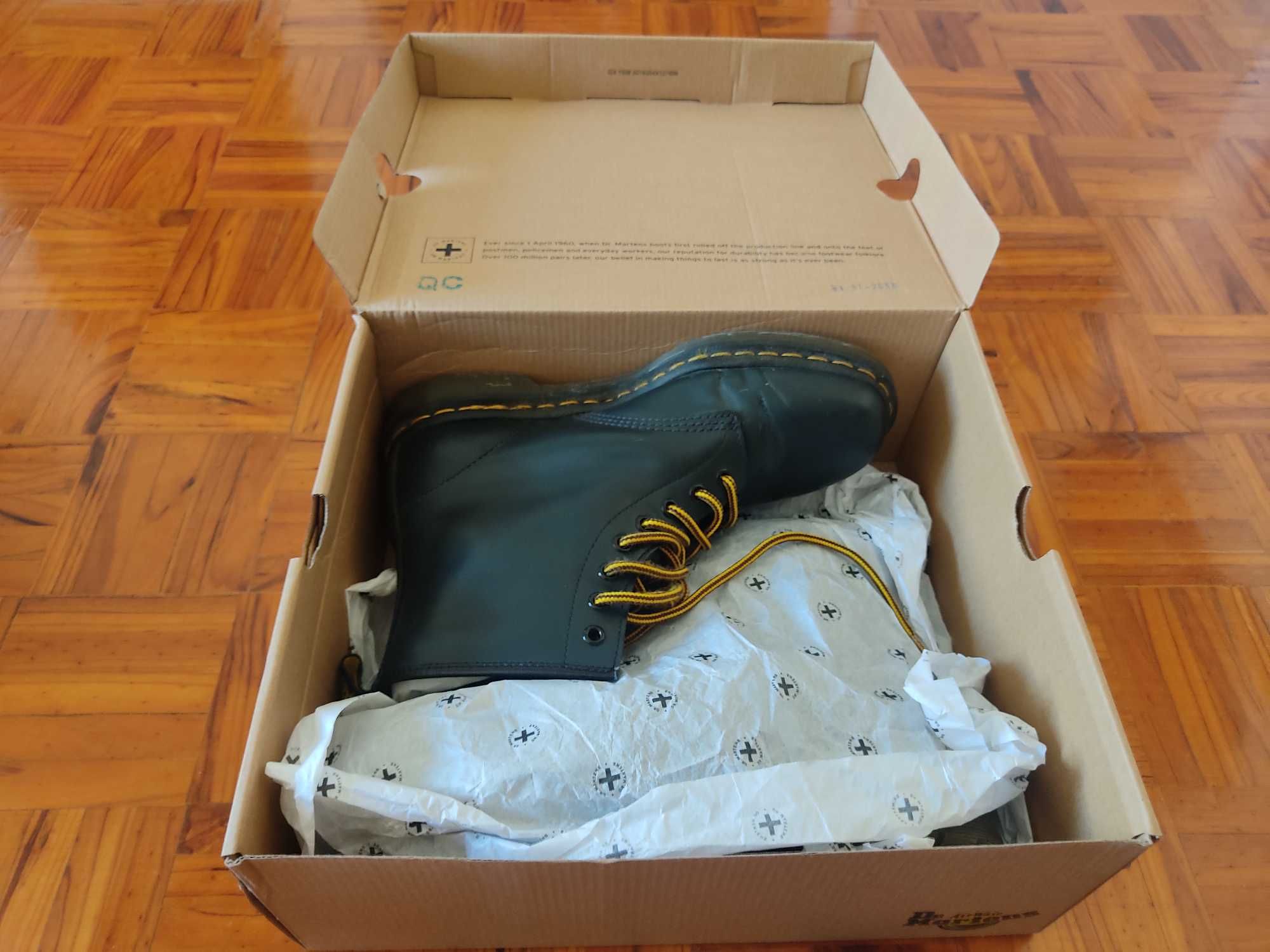 Botas azuis Dr. Martens