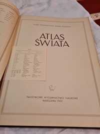 Atlas świata bardzo stary
