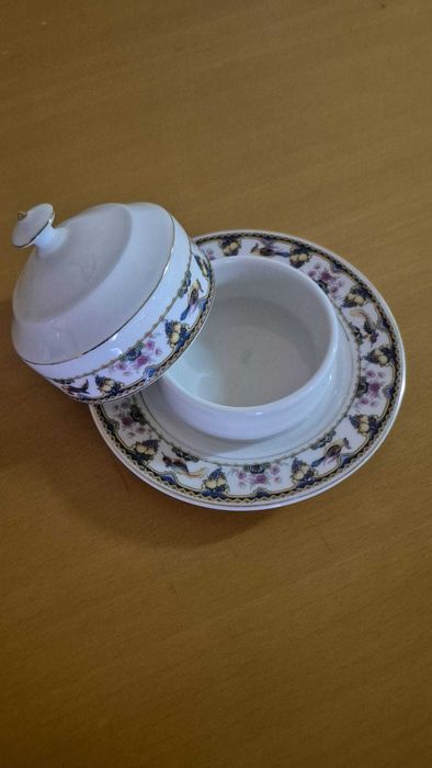 Conjunto de chá 12 pessoas em porcelana