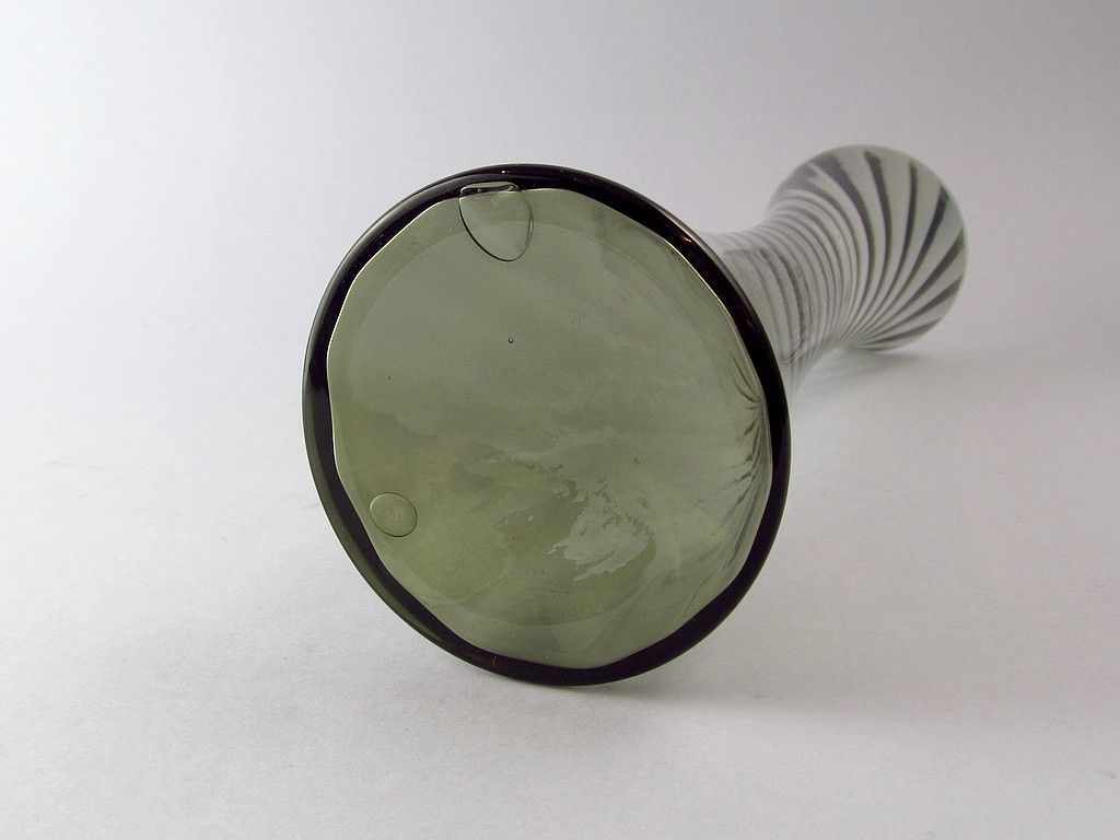 design 1970 alfred taube dmuchany szklany wazon