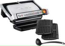 TEFAL GC716D Optigrill+ Grill Elektryczny, wymienne płyty do gofrów, 6