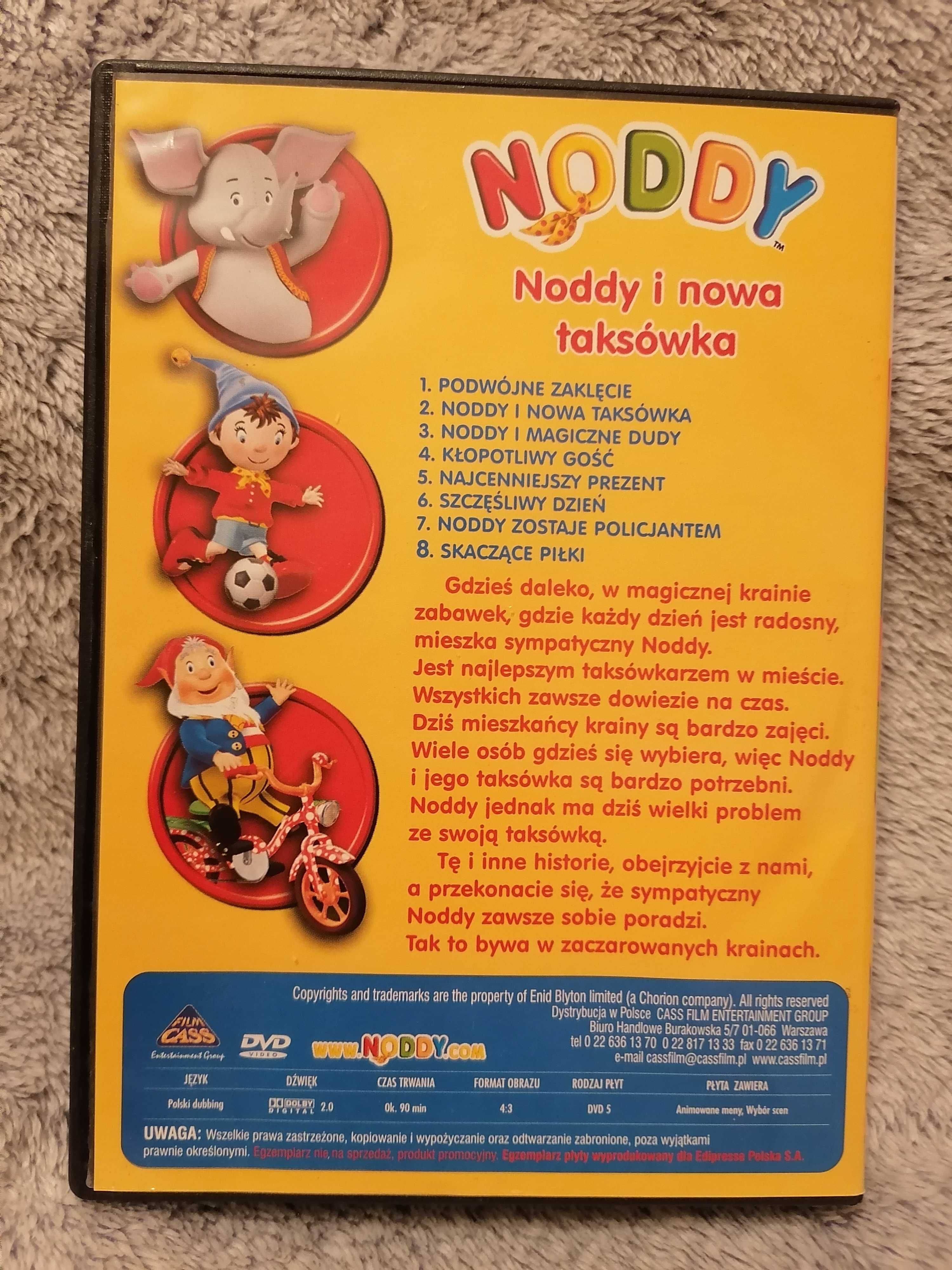Bajka DVD NODDY dla dzieci Noddy i nowa taksówka