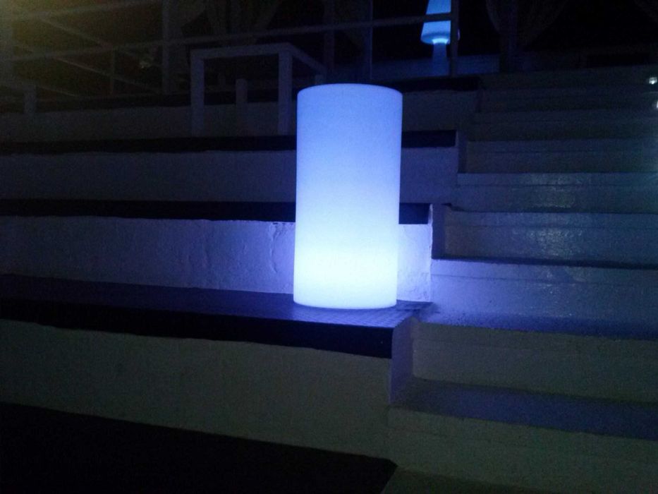 Mesa bar com iluminação led