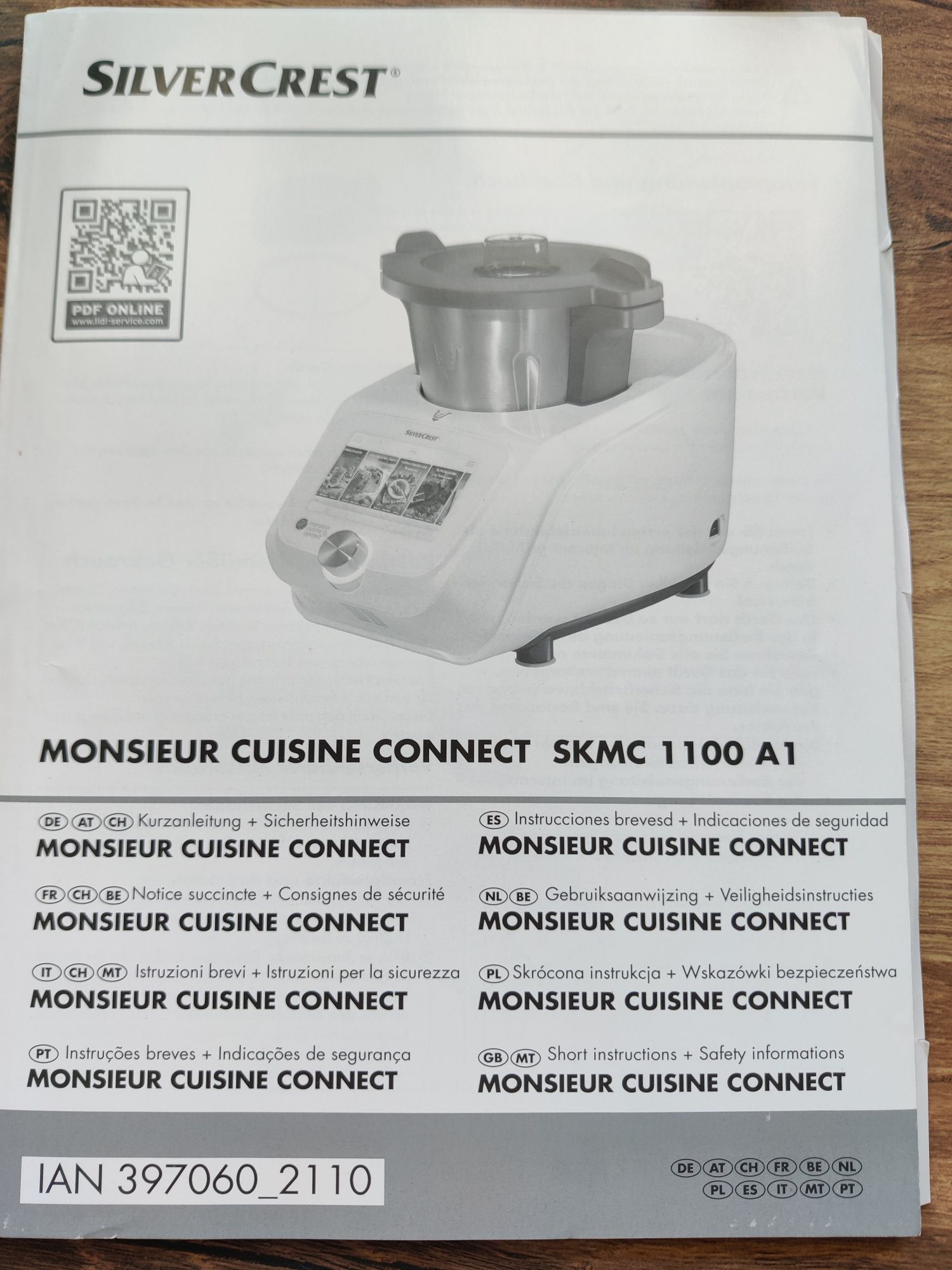 Monsieur Cuisine connect skmc 1100 A1