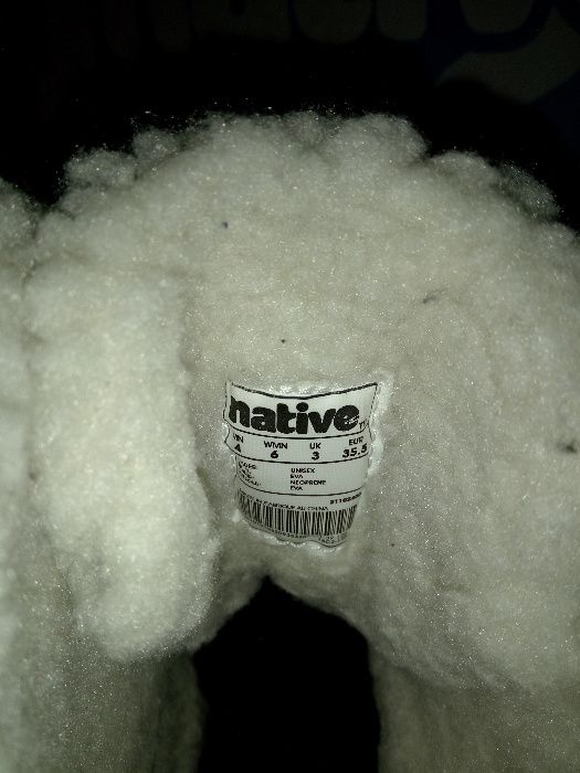 Ботинки Native Shoes Jimmy Winter, размер 35,5. Оригинал