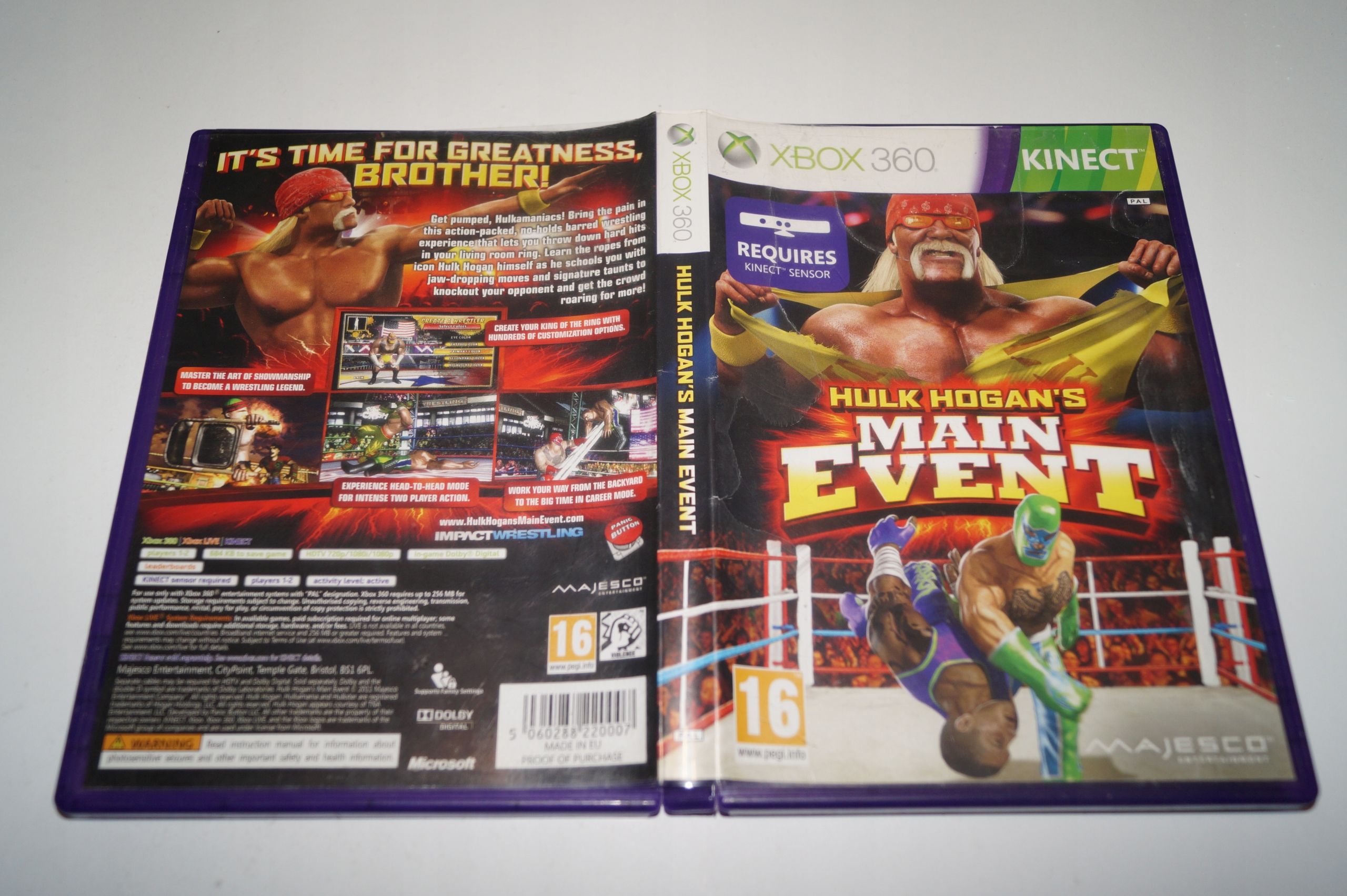Hulk Hogan's Main Event Microsoft Xbox 360