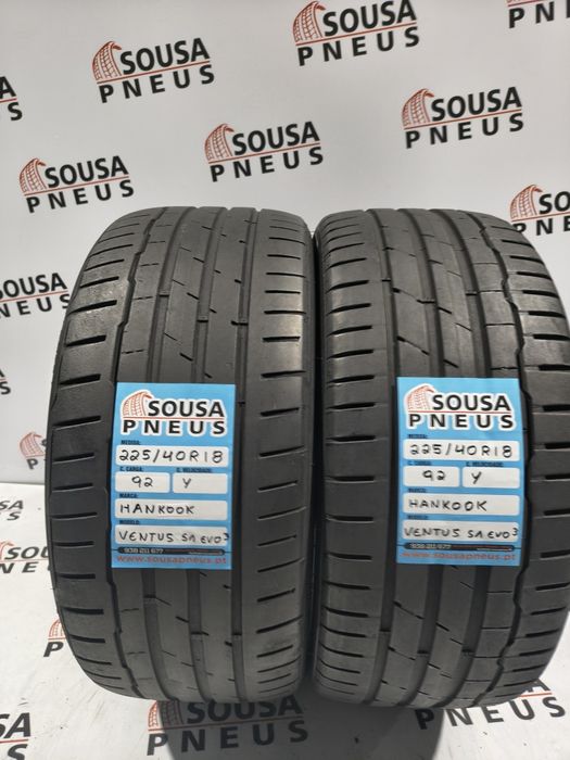 2 pneus semi novos Hankook 225-40R18 - Oferta dos portes