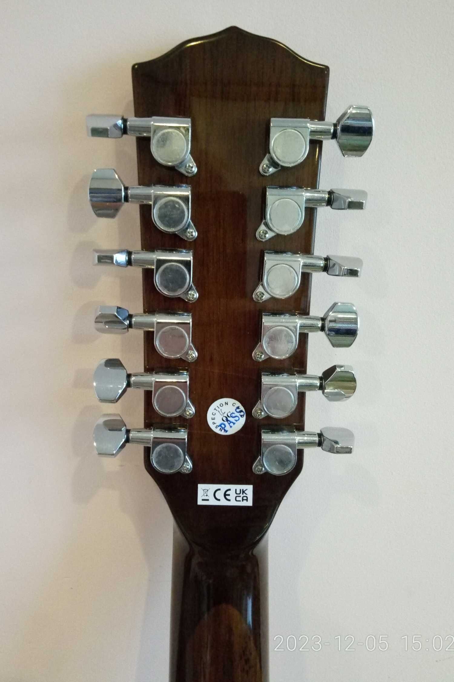 12 струнна гітара Fender CD-60SCE-12NAT