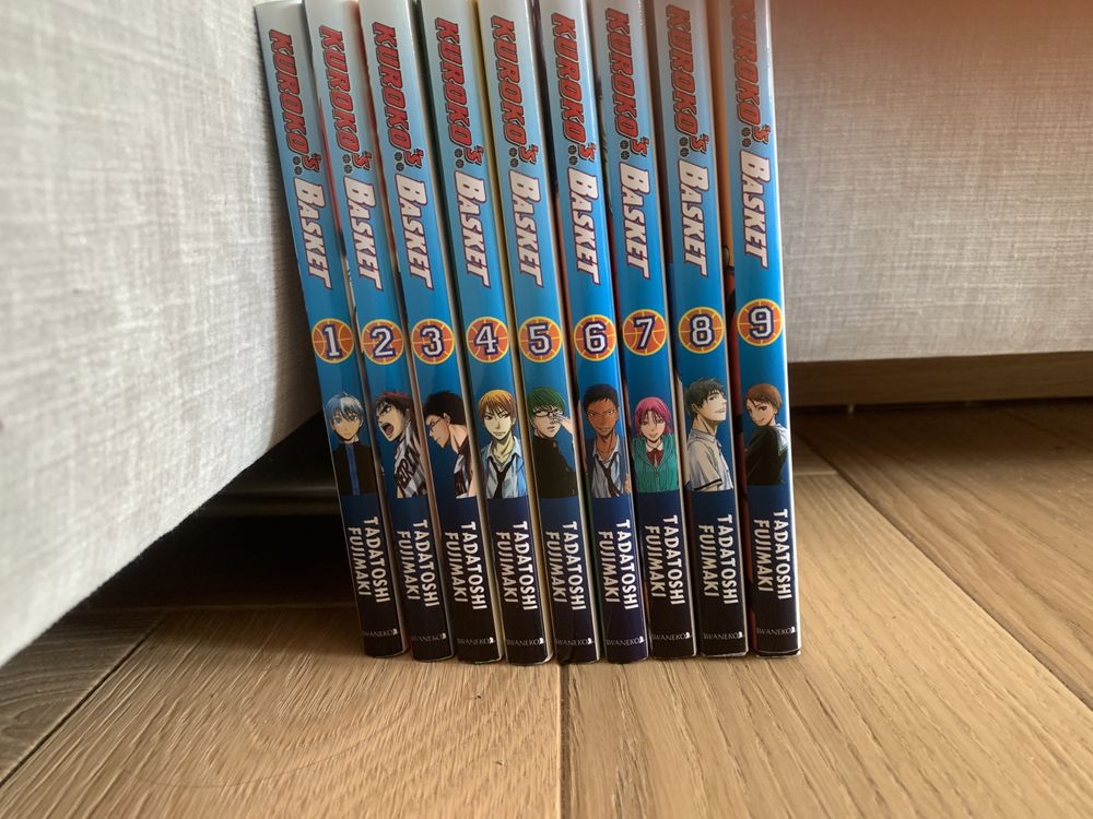 manga kuroko no basket 1-9